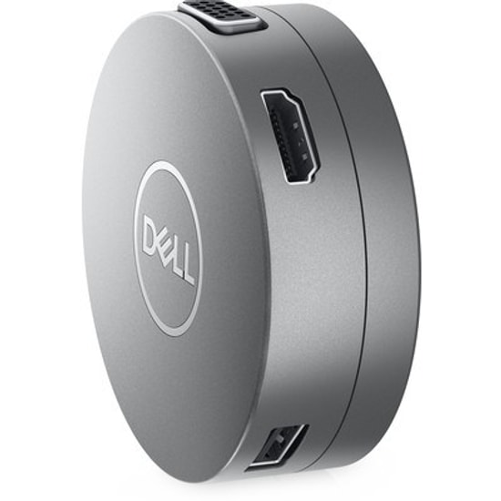 Dell Pro 7in1 DA310 Travel USB-C Dock (470-AEUP) - HDMI, DP, VGA, USB 3.0, Type C (90W PD Desteği), Gigabit Ethernet Hub