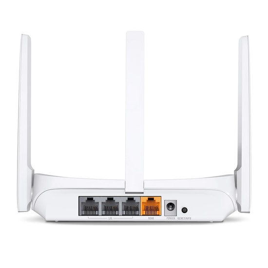 TP-Link Mercusys MW306R 300Mbps Wireless N Router - 3 Anten, 2.4GHz, WiFi 4, 3x100Mbps Port, Multi-Mode Destekli