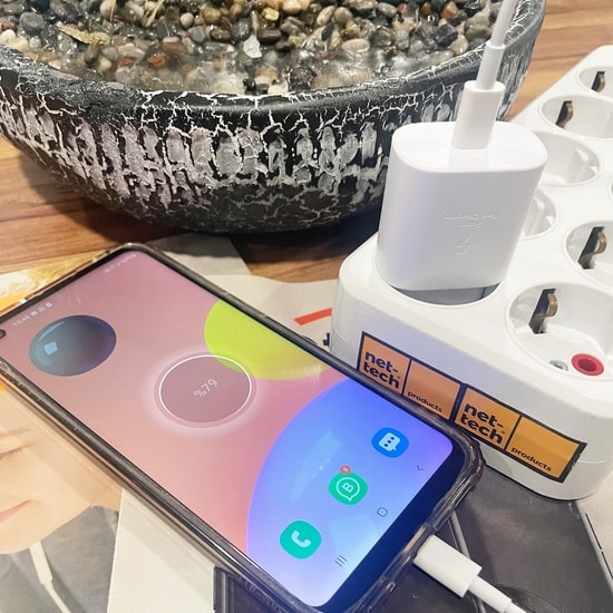 Teknonet TN-HCH12 25W 3000 mAh Type-C Şarj Aleti (NT-98785) - Beyaz, 25W PD Hızlı Şarj, Kablo Dahil, USB Type-C