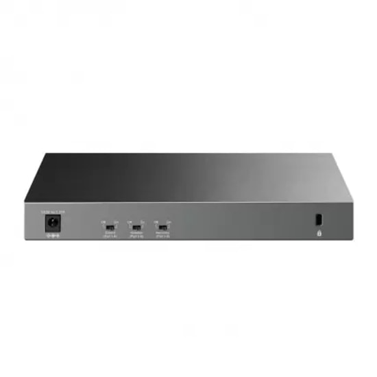 TP-Link LS1210GP 8 Port Gigabit PoE+ Switch - 1xRJ45 Uplink, 1xSFP Uplink, 61W, 250m Menzil, Metal Kasa Switch