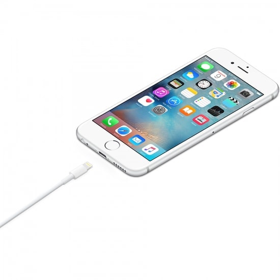 Nettech Apple MD818ZM/A 100 Cm Lightning Kablosu (Beyaz) - 1 Metre, Hızlı Şarj ve Veri Senkronizasyon Kablosu