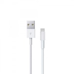 Nettech Powerline Seri Micro 100 Cm Şarj ve Data Kablosu (VR-18365) - Beyaz, Hızlı Veri Aktarımı, Dayanıklı Plastik