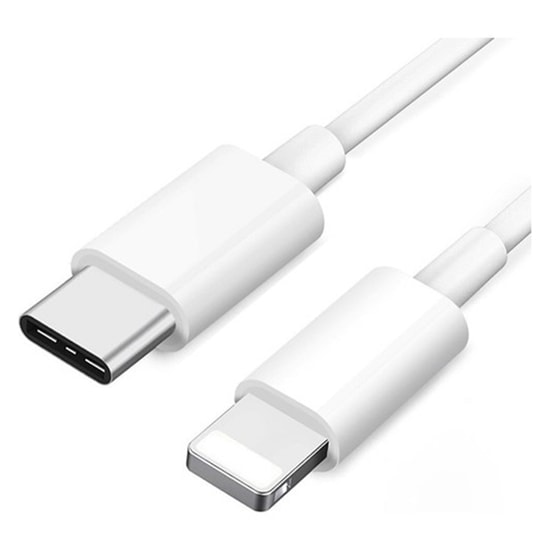 Nettech NT-DC10 2.4A 100 Cm Type-C To Lightning Şarj ve Data Kablosu (Beyaz) - Hızlı Şarj, Plastik Tasarım