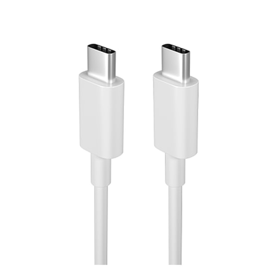 Teknonet TN-DC14 PD 20W Type-C To Type-C Şarj ve Data Kablosu (NT-92580) - Beyaz, 100 cm, Hızlı Şarj, PD ve QC3.0
