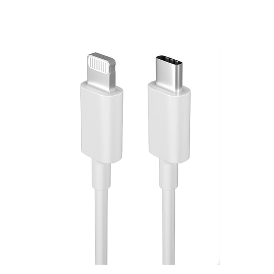 Teknonet TN-DC15 20W PD Type-C To Lightning Şarj ve Data Kablosu (NT-92581) - 100 cm, 20W Hızlı Şarj, Beyaz, Dayanıklı