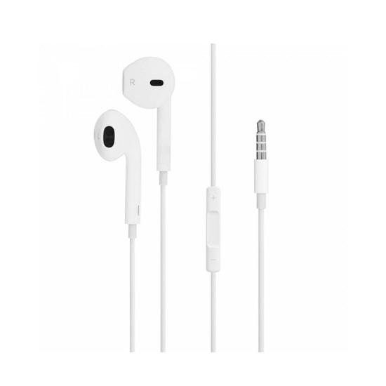 Nettech NT-32 Beyaz 3.5mm Jack Girişli Kulak İçi Kulaklık - Mikrofonlu, 100cm Kablo Uzunluğu, Ev Ofis Kullanımına Uygun