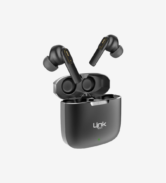 LinkTech SE20 Steel Pro ENC Premium TWS Bluetooth 5.0 Kulaklık (LPH-SE20) - Metal Tasarım, 32 Saat Pil, Gürültü Önleme