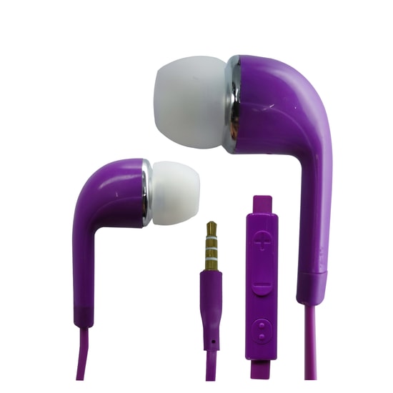 Nettech NT-112 Mor 3.5mm Jack Girişli Kulak İçi Kulaklık - Yüksek Ses Kalitesi, Ergonomik Tasarım, Konforlu Kullanım