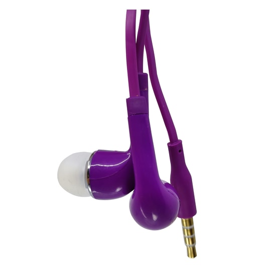 Nettech NT-112 Mor 3.5mm Jack Girişli Kulak İçi Kulaklık - Yüksek Ses Kalitesi, Ergonomik Tasarım, Konforlu Kullanım