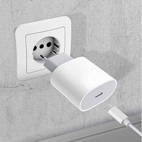 Nettech Apple MHJE3TU/A Type-C 20w 3400 Mah Şarj Adaptörü Şarj Aleti