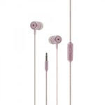 Nettech NT-37 Rose Gold 3.5mm Jack Girişli Kulak İçi Kulaklık (VR-14251) - Stereo Ses, Mikrofonlu, 1m Kablo, Kumandalı