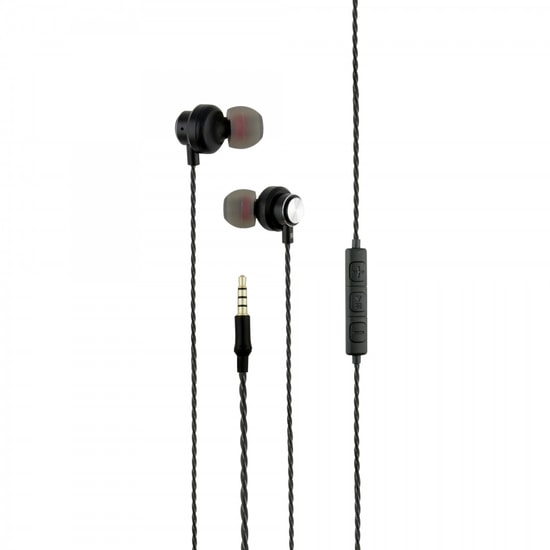Helt HT-115 Siyah 3.5mm Jack Girişli Mikrofonlu Kulak İçi Kulaklık - Kablolu, Yüksek Ses Kalitesi, Konforlu Tasarım