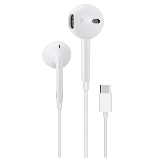 Nettech NT-HS10 Type-C Girişli Beyaz Renk Kulak İçi Kulaklık - Yüksek Ses Kalitesi ve Mikrofonlu NT-HS10