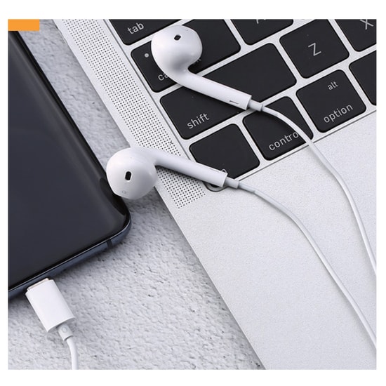 Nettech NT-HS10 Type-C Girişli Beyaz Renk Kulak İçi Kulaklık - Yüksek Ses Kalitesi ve Mikrofonlu NT-HS10