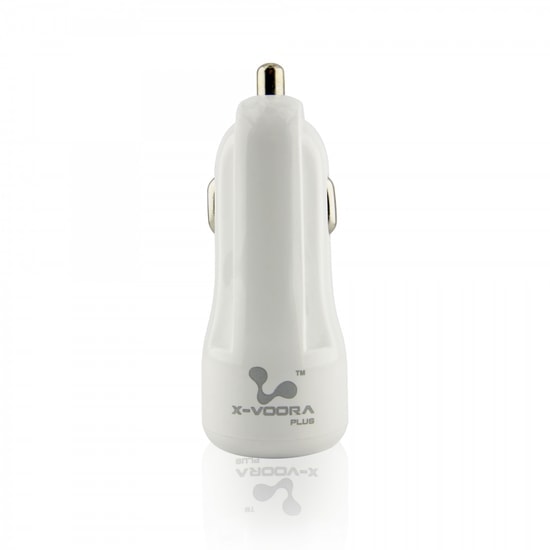 X-Voora XW-026 10W 2 Çıkışlı Micro USB Kablolu Araç Şarj Aleti (VR-19724) - Beyaz, USB Type-A, Hızlı Şarj, Araç Aksesuar