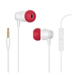 General Mobile 3.5mm Jack Girişli Beyaz Kulak İçi Kulaklık (NT-89456) - Kablolu, Yüksek Ses Kalitesi