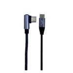 Helt HT-DC13 PD 45W 100 Cm Type-C To Type-C İp Örgü Şarj Kablosu ( NT-31291) - Siyah, Hızlı Şarj, Veri Aktarımı Desteği