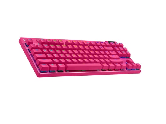 Logitech G Pro X Tkl Lightspeed Kablosuz Lightsync Rgb Pbt Tuş Başliklari İle İngilizce Oyun Klavyesi - Pembe 920-012159