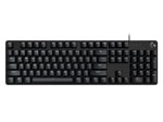 Logitech G413 SE Aydınlatmalı Siyah Mekanik Oyuncu Klavyesi (920-010556) - Türkçe Q Düzen, Tam Boyutlu, Alüminyum Gövde