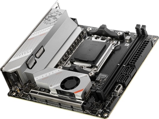 MSI MPG B650I EDGE WIFI AMD B650 AM5 DDR5 7200MHz (OC) Mini-ITX Anakart - HDMI, M.2, USB 3.2, 2.5G LAN, WIFI 6E