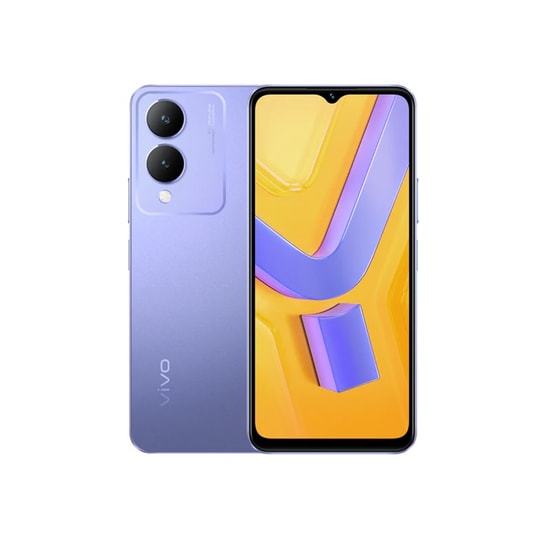 Vivo Y17S 128 GB Işıltılı Mor (Türkiye Garantili) Cep Telefonu - 6GB RAM, 6.56" Ekran, 15W Hızlı Şarj