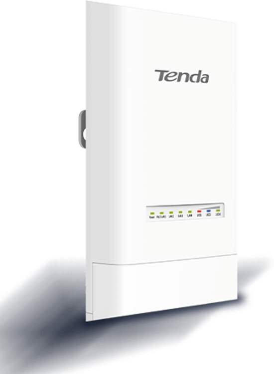 Tenda OS3 5GHz 867Mbps 12dBi Outdoor Access Point Router - 5km Menzil, 11AC Teknoloji, 4x 10/100 Mbps LAN, PoE Destekli