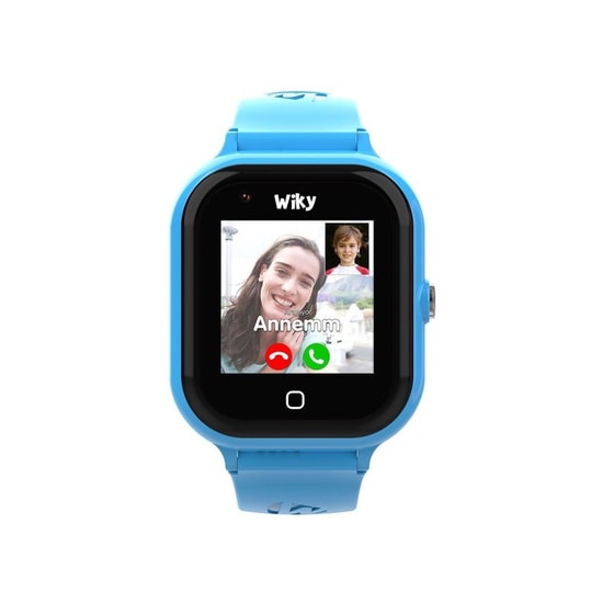 Wiky Watch 4S Mavi Akıllı Çocuk Saati - GPS Takip, Görüntülü Arama, SOS, Güvenli Alan, Su Geçirmez, Dokunmatik Ekran