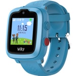 Wiky Watch 4 Plus Mavi Akıllı Çocuk Saati - 1.3" Ekran, GPS Takip, Sesli & Görüntülü Arama, Adımsayar