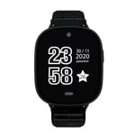 Bilicra Vision Siyah Akıllı Çocuk Saati - GPS, LBS, WiFi, AGPS Konum Takibi, 1.3" IPS Ekran