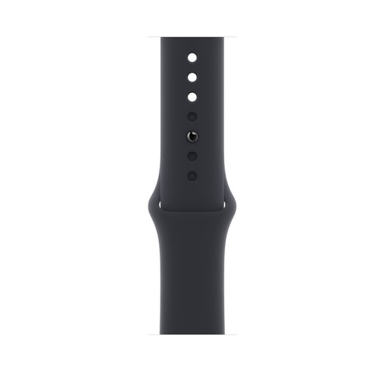 Apple Watch Series 8 45mm Gece Yarısı Alüminyum Kasa ve Spor Kordon GPS Akıllı Saat - 32 GB, OLED, EKG, SpO2, TR Garanti