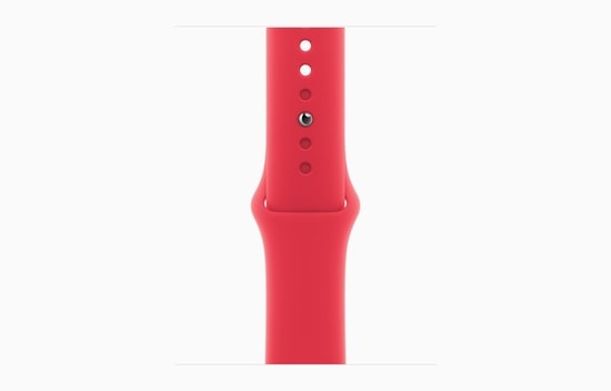 Apple Watch Series 9 GPS 45mm Kırmızı Alüminyum Kasa ve Kırmızı Spor Kordon S/M Akıllı Saat - GPS, TR Garanti, EKG SpO2