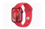 Apple Watch Series 9 41mm Kırmızı Alüminyum Kasa ve Spor Kordon 64 GB Akıllı Saat - GPS, TR Garantili, EKG, SpO2
