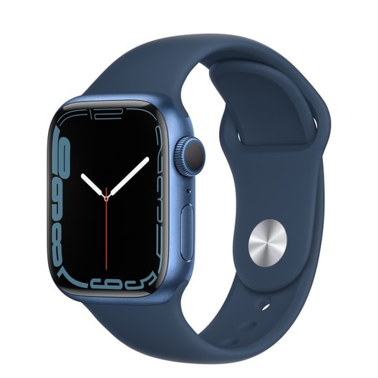 Apple Watch Series 9 41mm Gümüş Alüminyum Kasa ve Fırtına Mavisi Kordon Akıllı Saat - GPS, 64GB, EKG, SpO2, TR Garantili