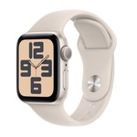 Apple Watch SE 2 2023 Cellular 40mm Yıldız Işığı Alüminyum Kasa ve Spor Kordon Akıllı Saat - GPS, TR Garanti, 32GB, OLED