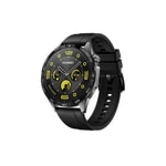 Huawei Watch GT4 46mm Siyah Akıllı Saat - 2 Hafta Pil, 1.43" Ekran, HarmonyOS, Gelişmiş Sağlık Takibi
