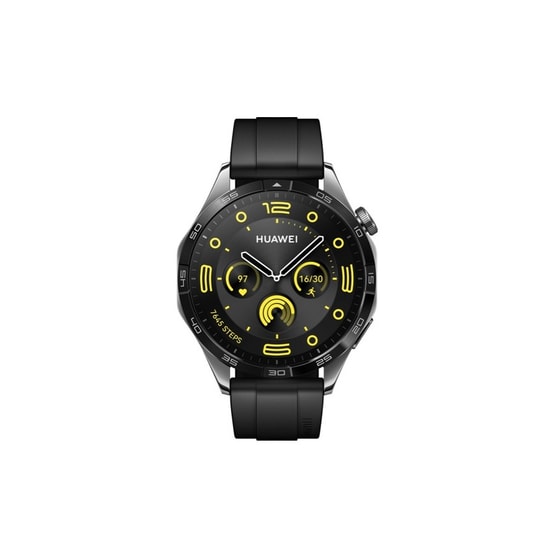 Huawei Watch GT4 46mm Siyah Akıllı Saat - 2 Hafta Pil, 1.43" Ekran, HarmonyOS, Gelişmiş Sağlık Takibi