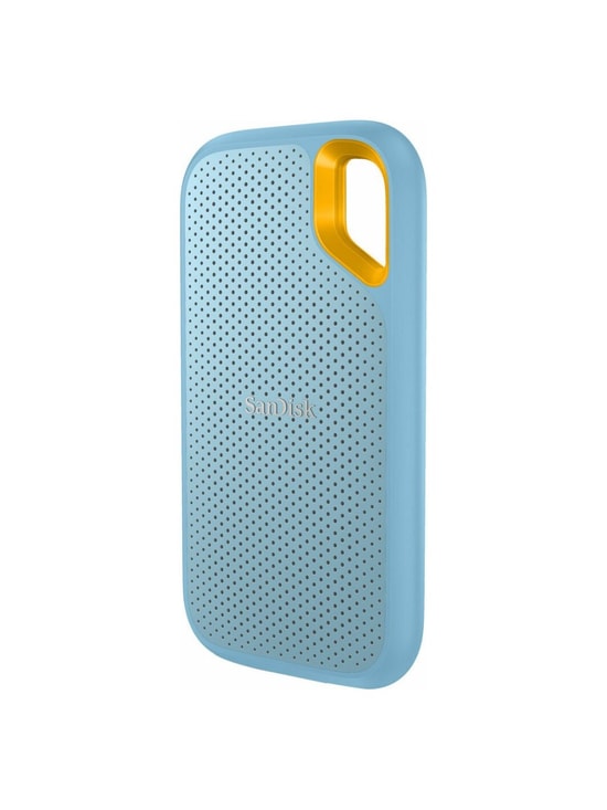 SanDisk Extreme V2 Portable 1TB Sky Blue Mavi Renk Harici SSD (SDSSDE61-1T00-G25B) - 1050MB/s Okuma, 1000MB/s Yazma Hızı