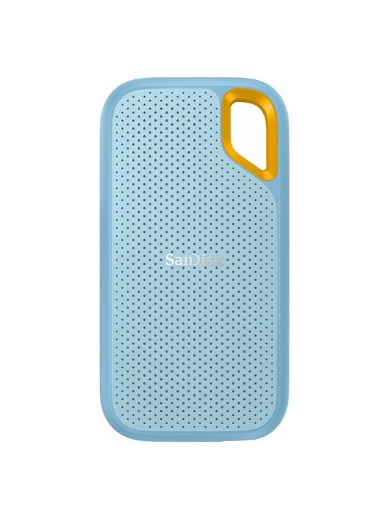SanDisk Extreme V2 Portable 1TB Sky Blue Mavi Renk Harici SSD (SDSSDE61-1T00-G25B) - 1050MB/s Okuma, 1000MB/s Yazma Hızı