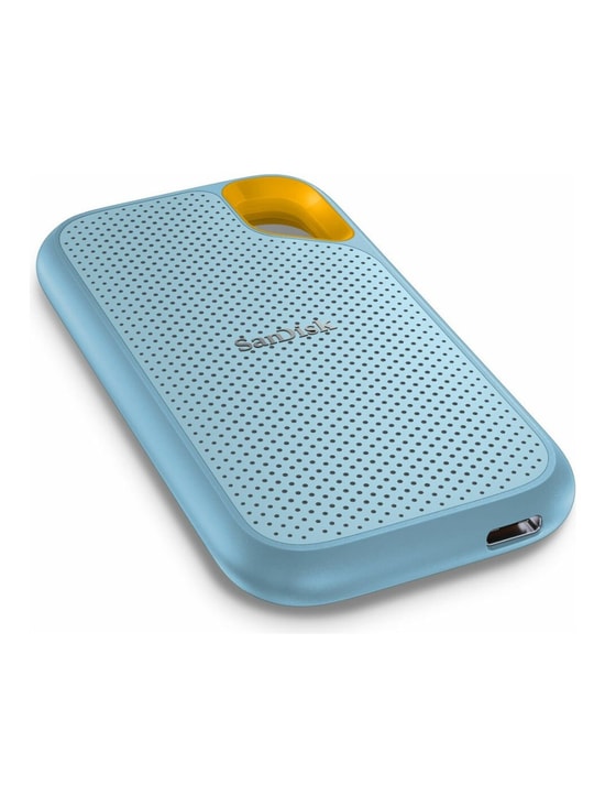 SanDisk Extreme V2 Portable 1TB Sky Blue Mavi Renk Harici SSD (SDSSDE61-1T00-G25B) - 1050MB/s Okuma, 1000MB/s Yazma Hızı