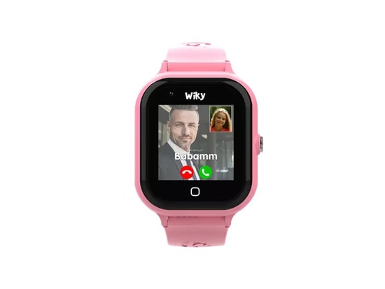 Wiky Watch 4S Pembe Akıllı Çocuk Saati - 1.4" IPS Ekran, GPS Takip, Görüntülü Arama, Su Geçirmez, Dokunmatik Ekran