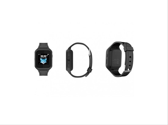 Alcatel MT40X Siyah Akıllı Çocuk Saati - 1.3" IPS Dokunmatik Ekran, GPS Takip, Mikrofonlu, Güvenli Alan Özellikli