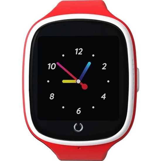 Bilicra Connect Kırmızı Akıllı Çocuk Saati - 1.4" IPS Ekran, 2MP Kamera, Güvenli Arama, Çocuk Takip Fonksiyonu