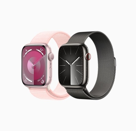 Apple Watch Series 9 45mm Gümüş Alüminyum Kasa ve Fırtına Mavisi Spor Kordon S/M 64 GB Akıllı Saat - Türkiye Garantili