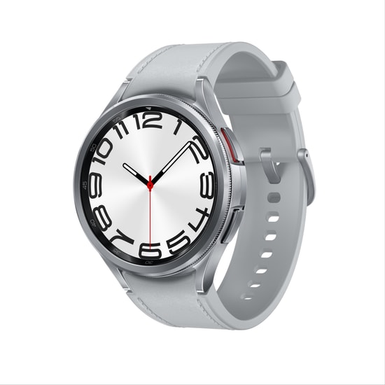Samsung Galaxy Watch 6 Classic 47mm Gümüş Akıllı Saat - 16GB Hafıza, Safir Cam, Uyku ve Egzersiz Takibi, Şık Tasarım
