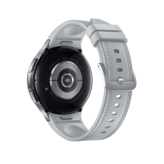 Samsung Galaxy Watch 6 Classic 47mm Gümüş Akıllı Saat - 16GB Hafıza, Safir Cam, Uyku ve Egzersiz Takibi, Şık Tasarım