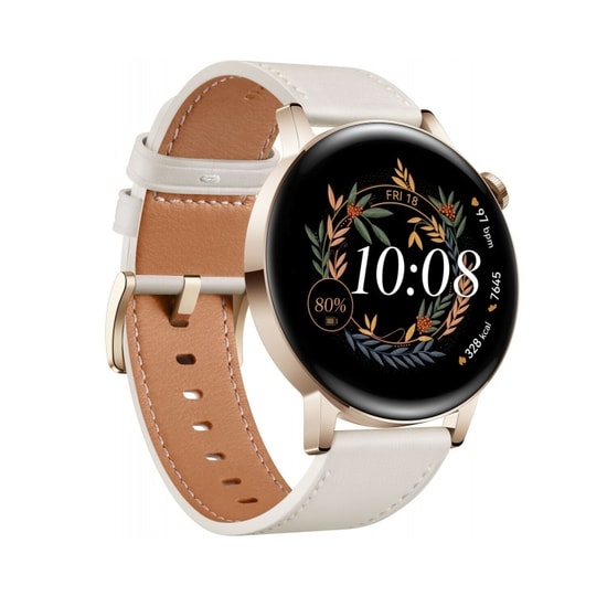 Huawei Watch GT3 42mm Deri Kordon Akıllı Saat (4 GB) - GPS, Mikrofoni Nabız, Uyku Takibi