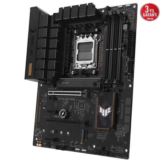 Asus TUF Gaming A620-PRO WiFi AMD A620 ATX Ana Kart - AM5, DDR5 6400MHZ, HDMI, DP, Çift M.2, USB 3.2, ARGB, 2.5Gbit LAN