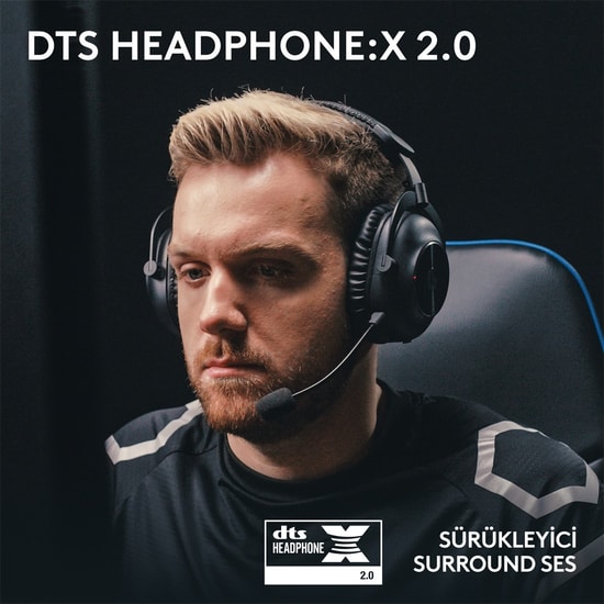 Logitech G Pro X 2 Lightspeed Kablosuz Bluetooth Gaming Headset - Siyah 981-001263 Kulaklık