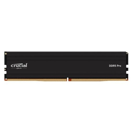 Crucial Pro 32GB 5600Mhz DDR5 CP32G56C46U5 Ram - Soğutuculu, 1.1V, CL46, UDIMM Yüksek Performanslı Masaüstü Bellek