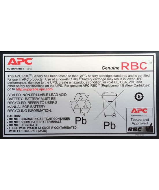 Apc RBC7 Replacement Battery Cartridge #7 Kesintisiz Güç Kaynağı Ups Akü Kartuşu